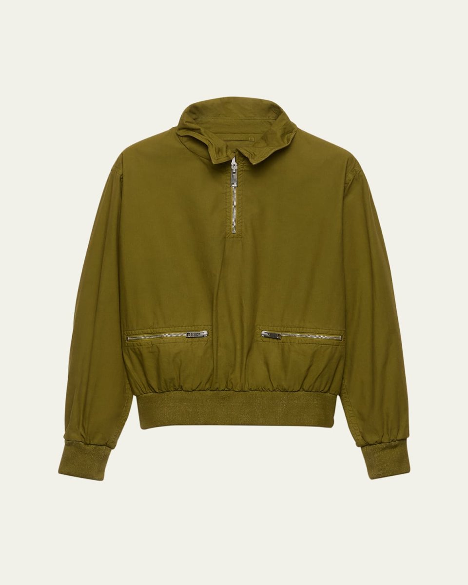 Poplin Old Bomber Jacket